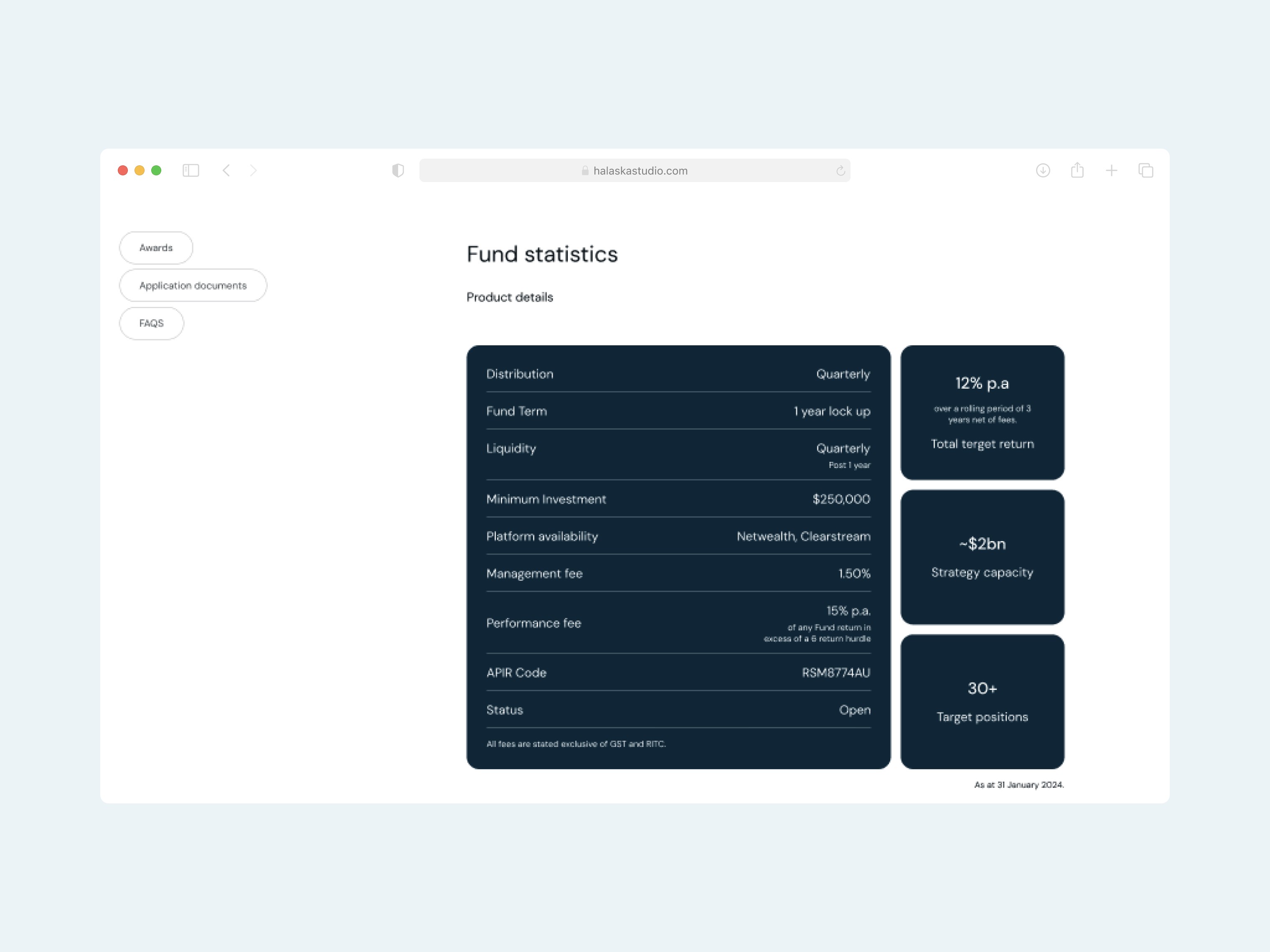 Keyview Financial website design fintech australia banner