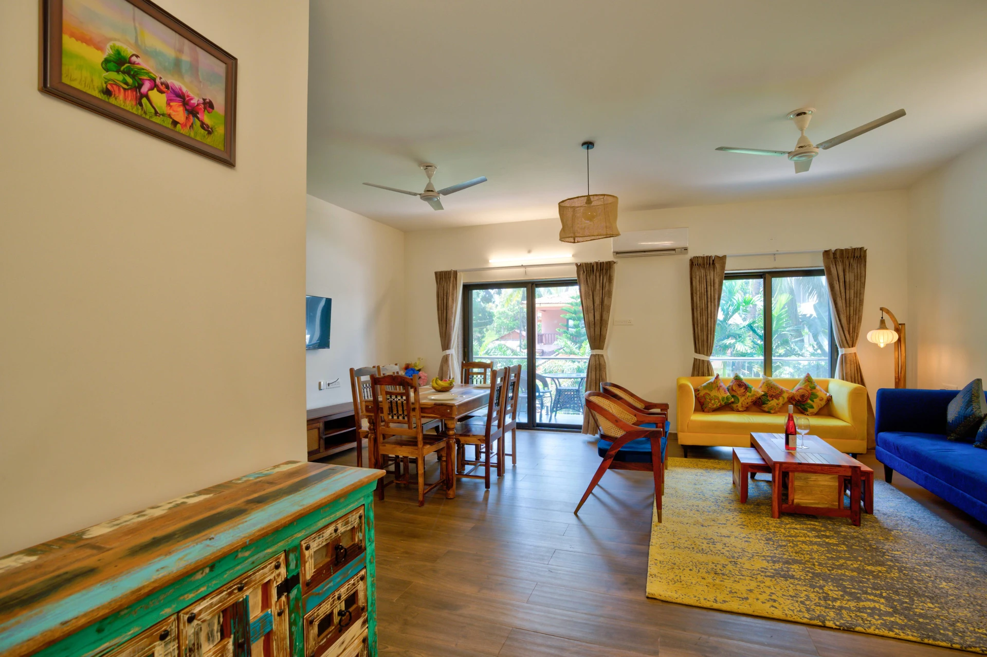 Premium 2bhk apartment-luxury villas goa rent-budget friendly villas in goa