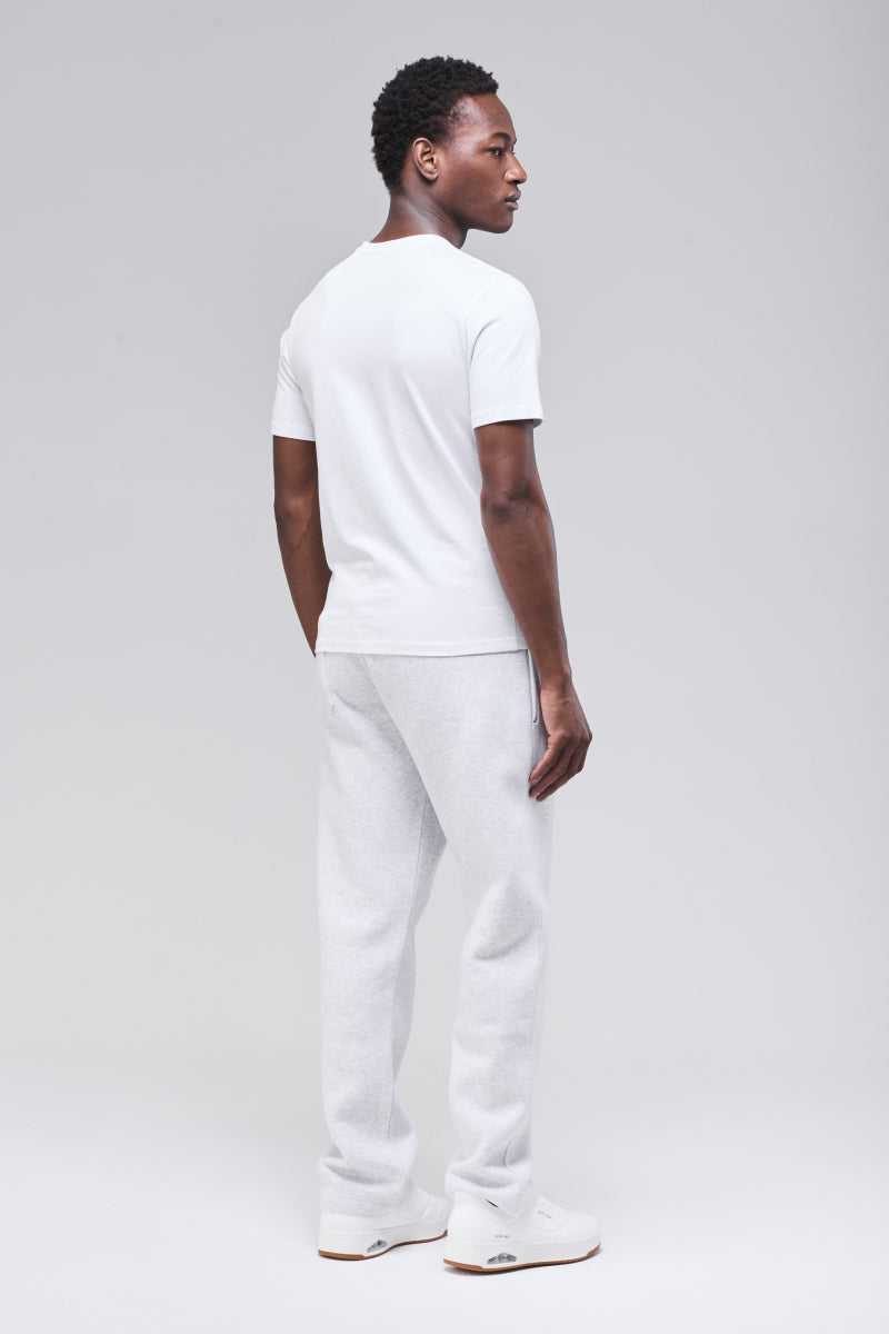 Back view, heavyweight cotton sweatpants