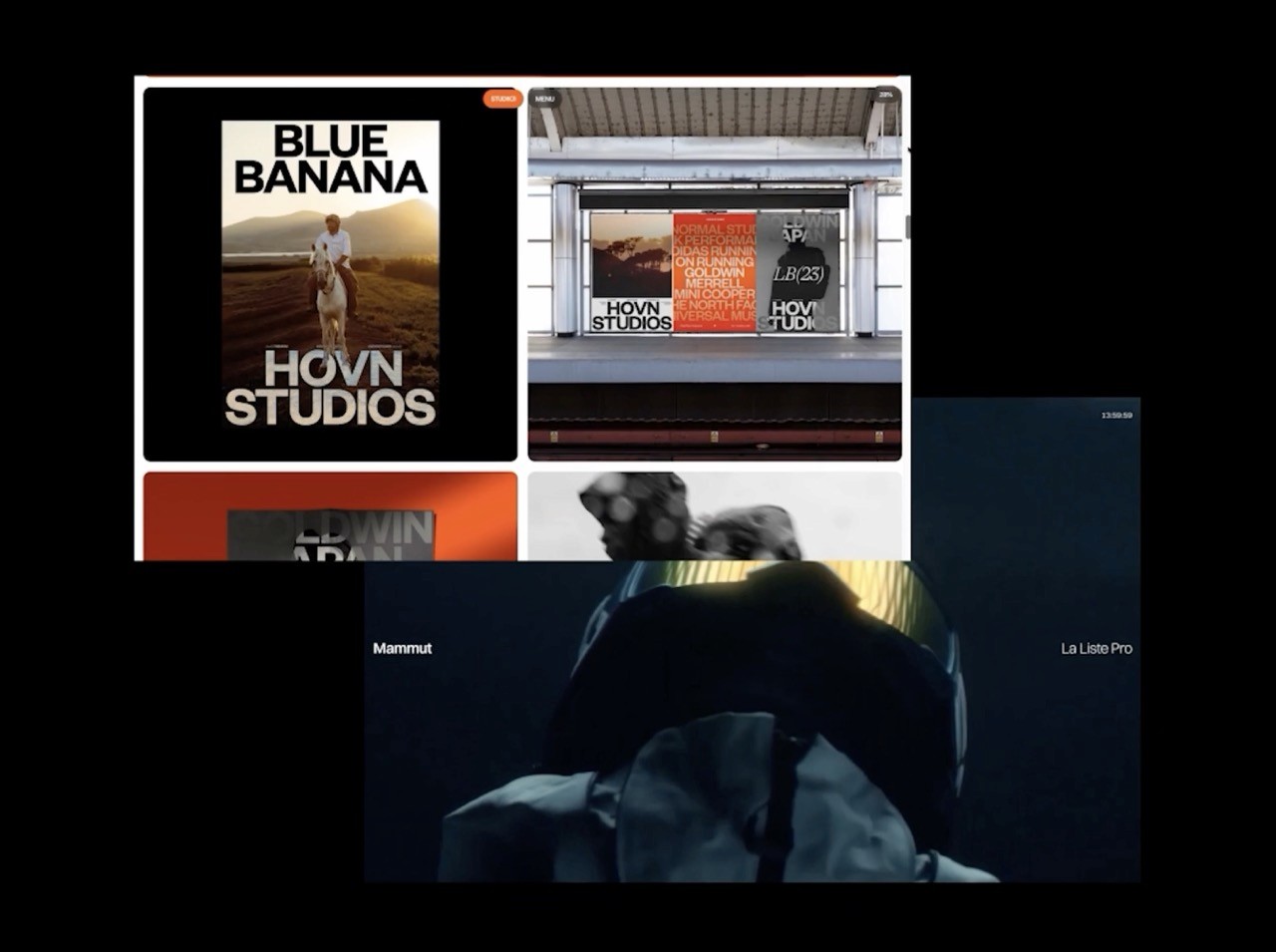 Darian Newman - Homepage Mockup