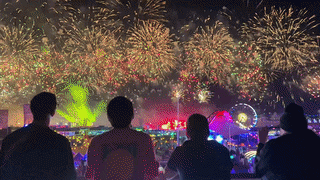 Fireworks at EDC