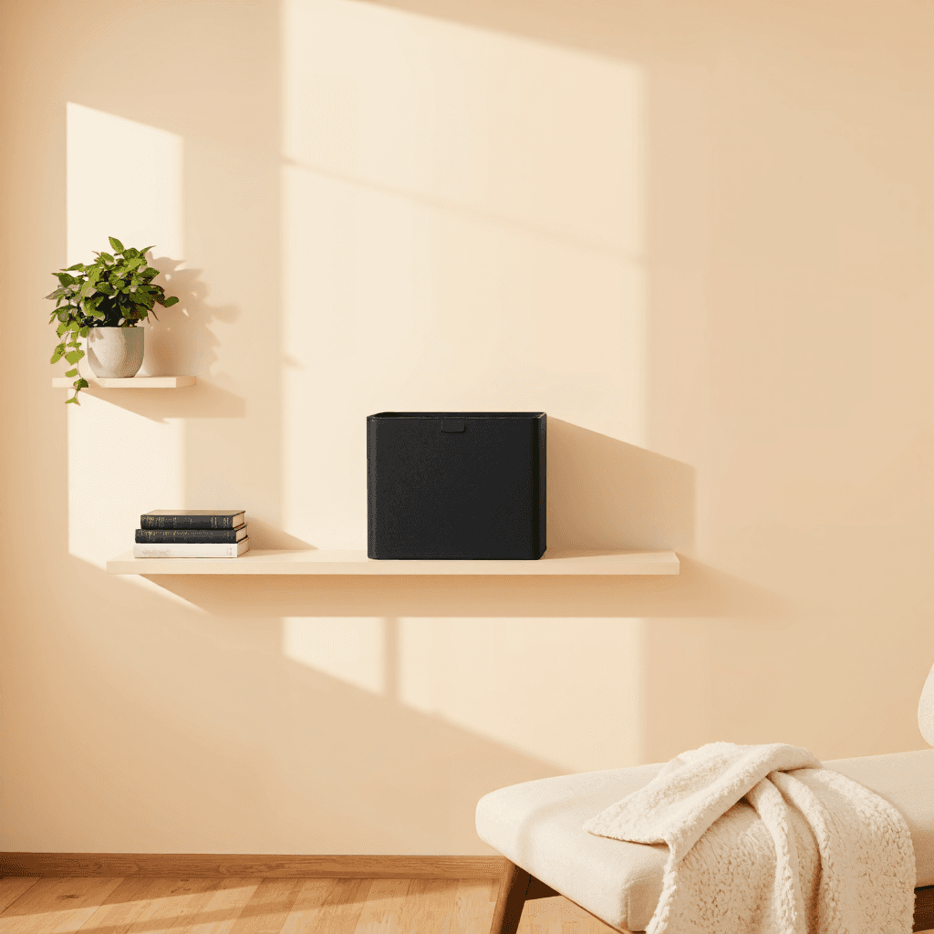 product photography of Home decor and organization