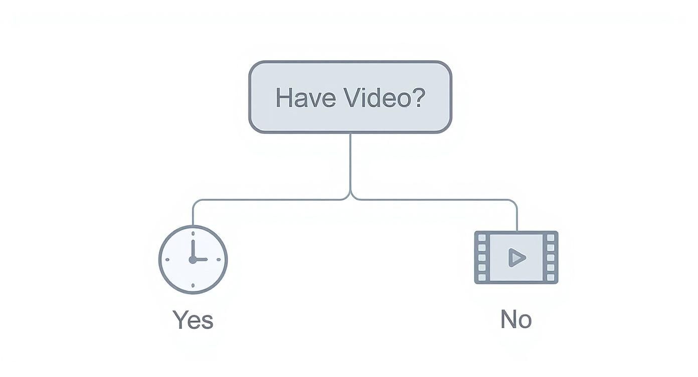 Infographic about how to create a srt file