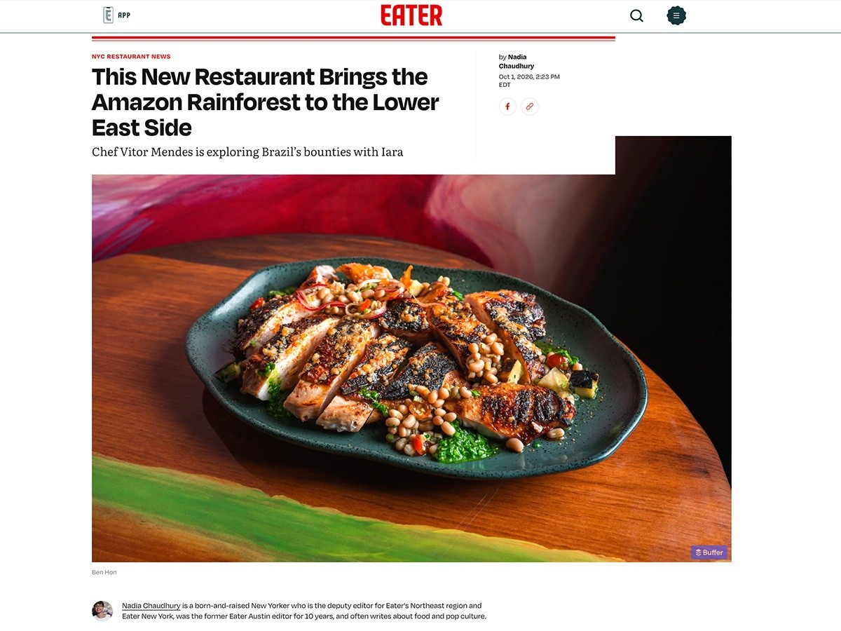 Eater article on iara