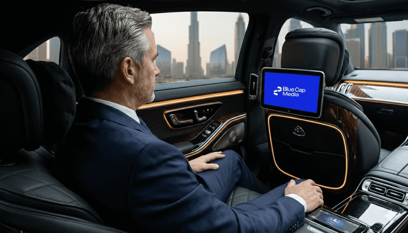 Modern curved staircase with warm ambient lighting