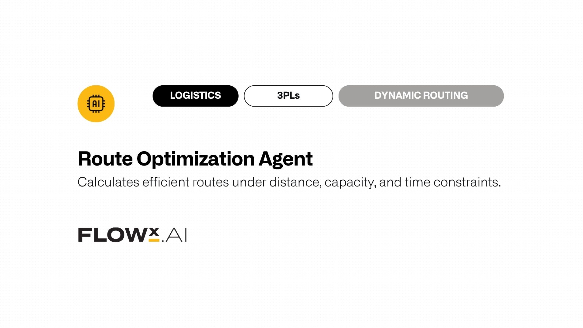Route Optimization Agent