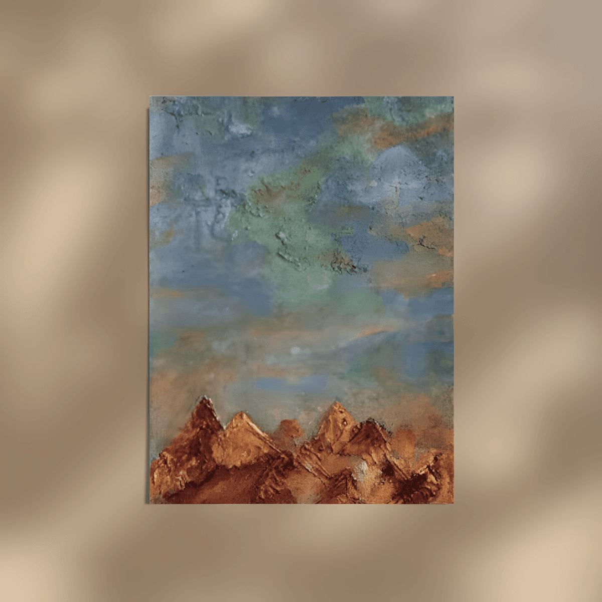 premium art poster and canvas prints, with originals available, from QART , of the artwork " Shan "