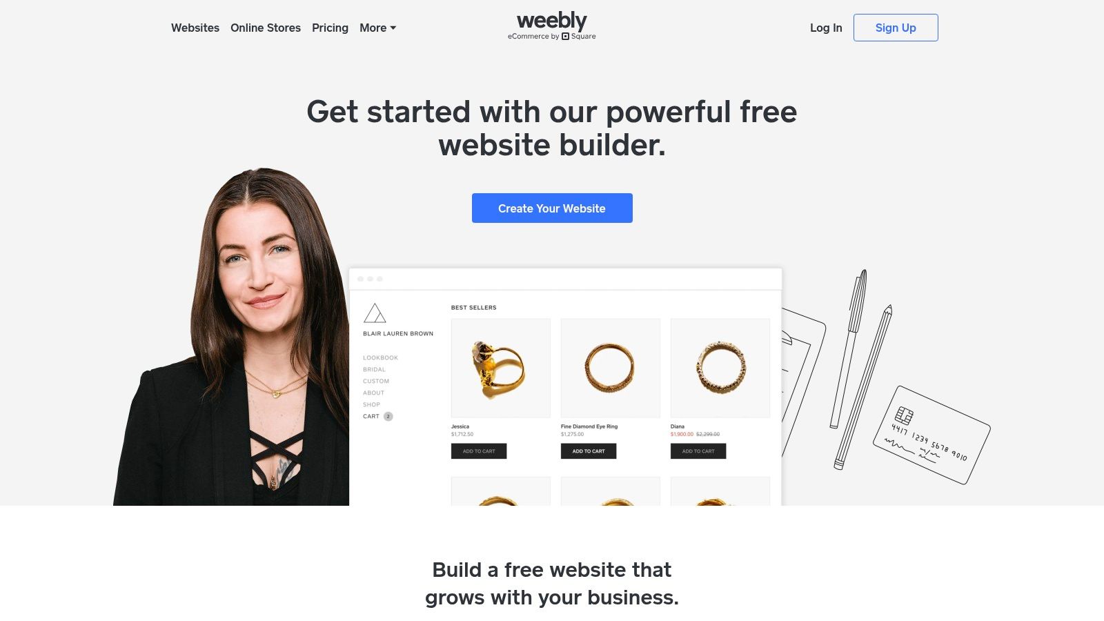 Weebly (by Block/Square)