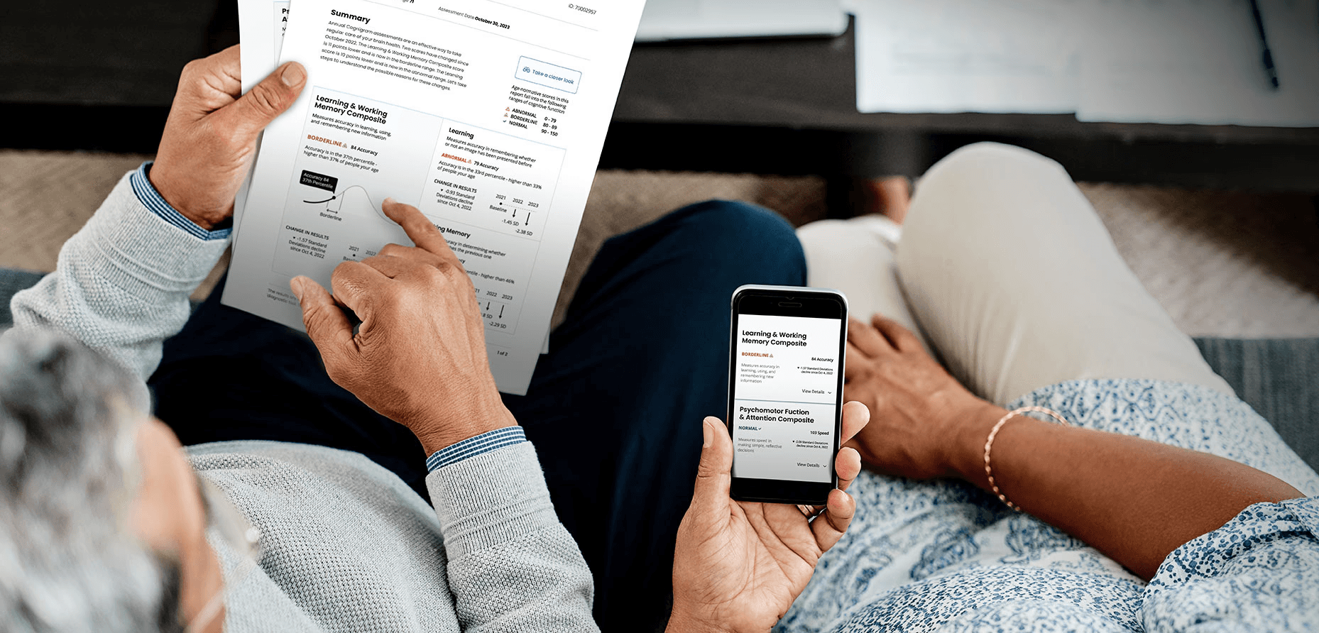 Physician speaking with a patient, representing the in-depth interviews and dyads Public Works uses to understand lived experience and inform human-centered design