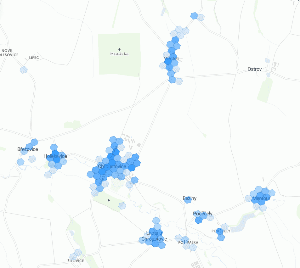 Location data in CleverMaps Studio