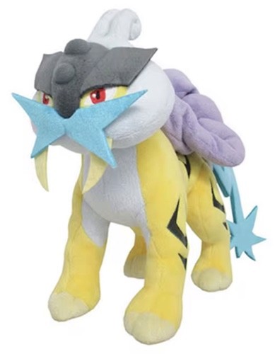 Pokémon Center Raikou Sitting Cuties Plush