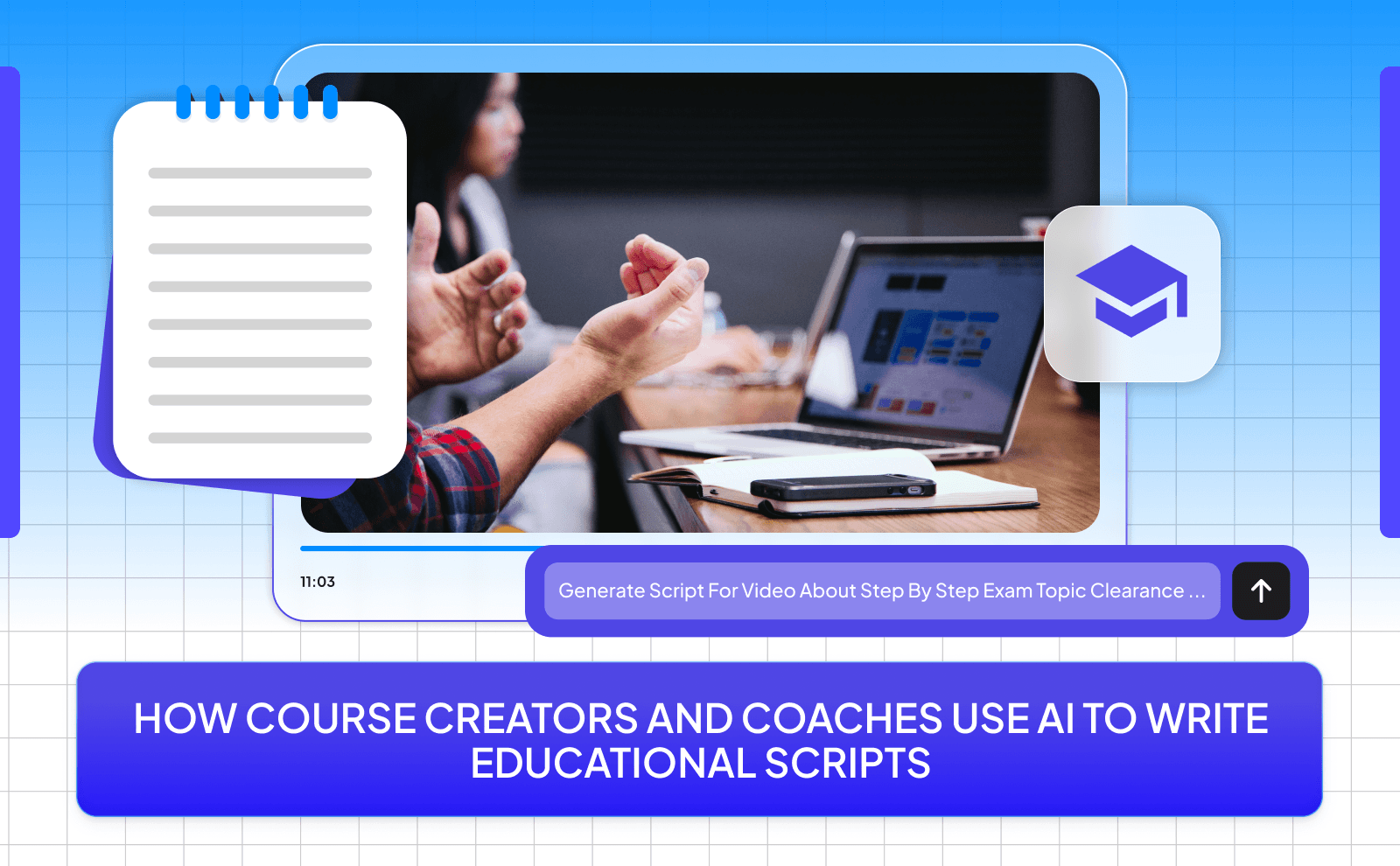 How Course Creators And Coaches Use AI To Write Educational Scripts
