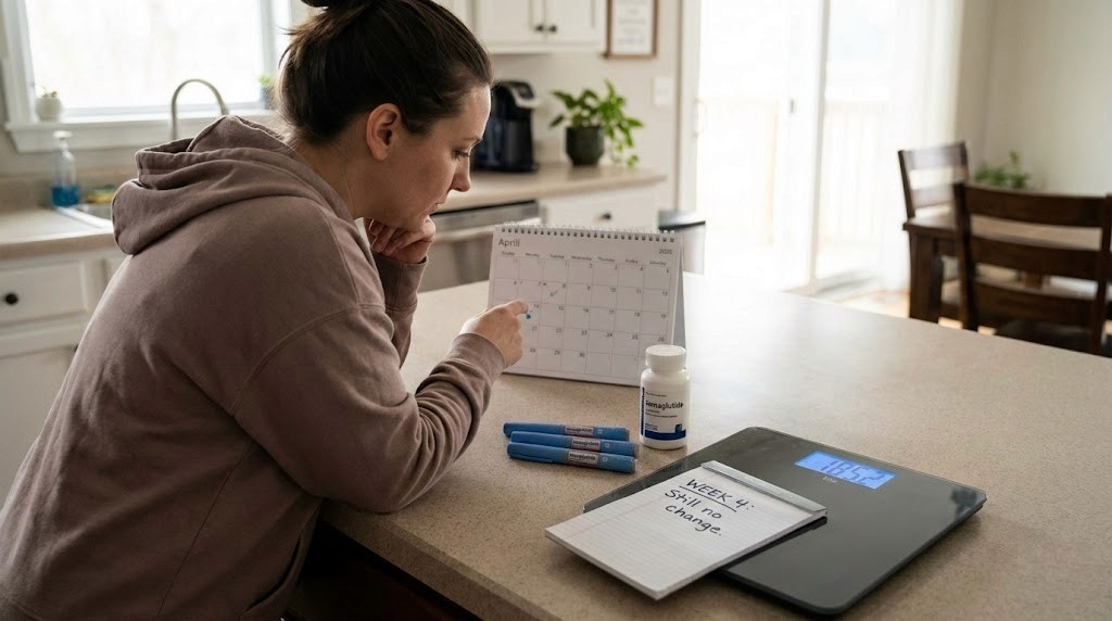 4 weeks on semaglutide no weight loss