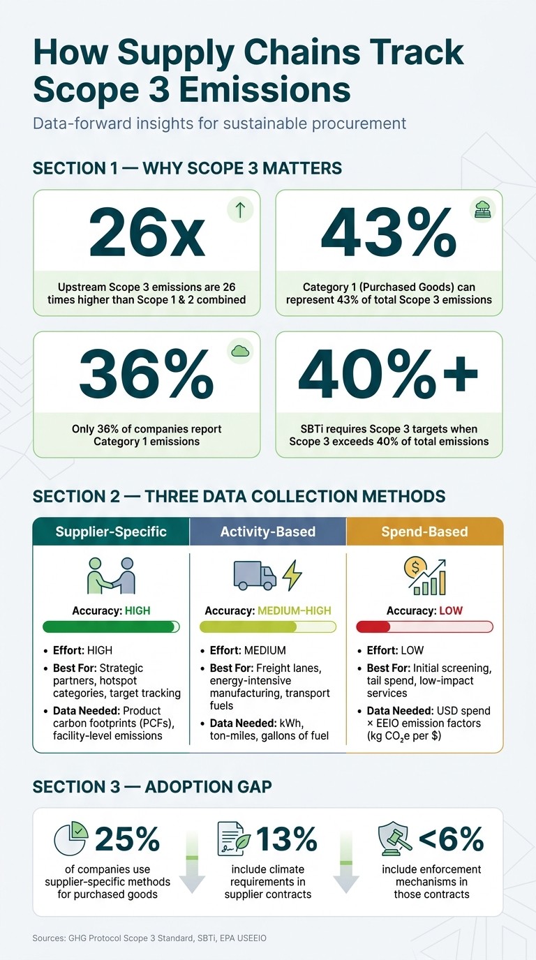 Scope 3 Supply Chain Emissions: Key Stats & Data Collection Methods
