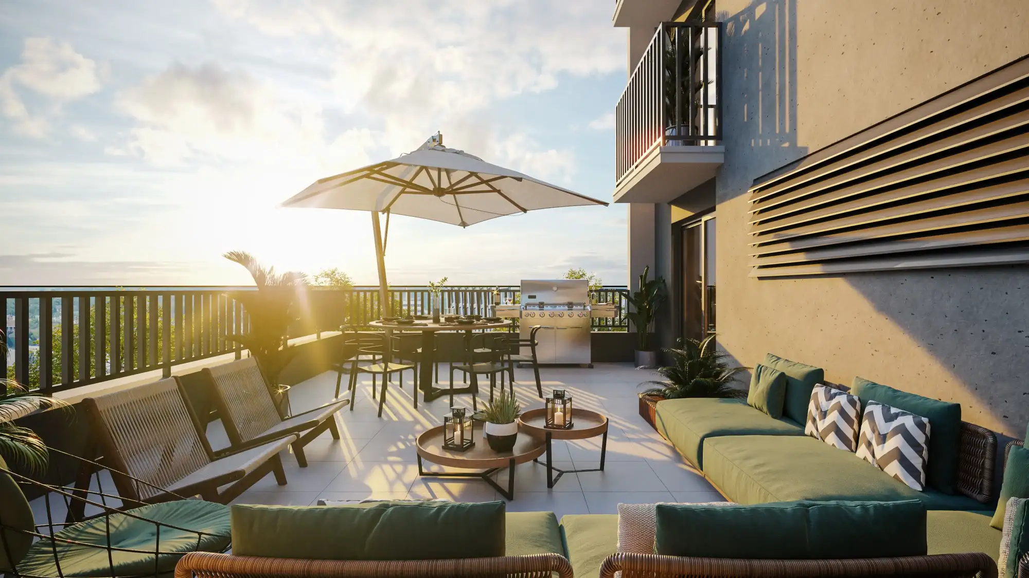 Espaço garden contemplação pelotas urban santa cruz empreendimento