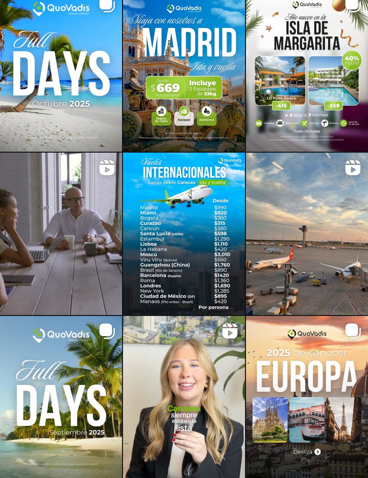 QuoVadis Travel Agency content Creation by Essential Marketing