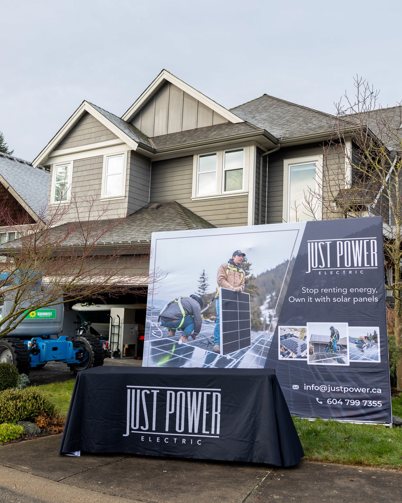 Just Power British Columbia Solar installation