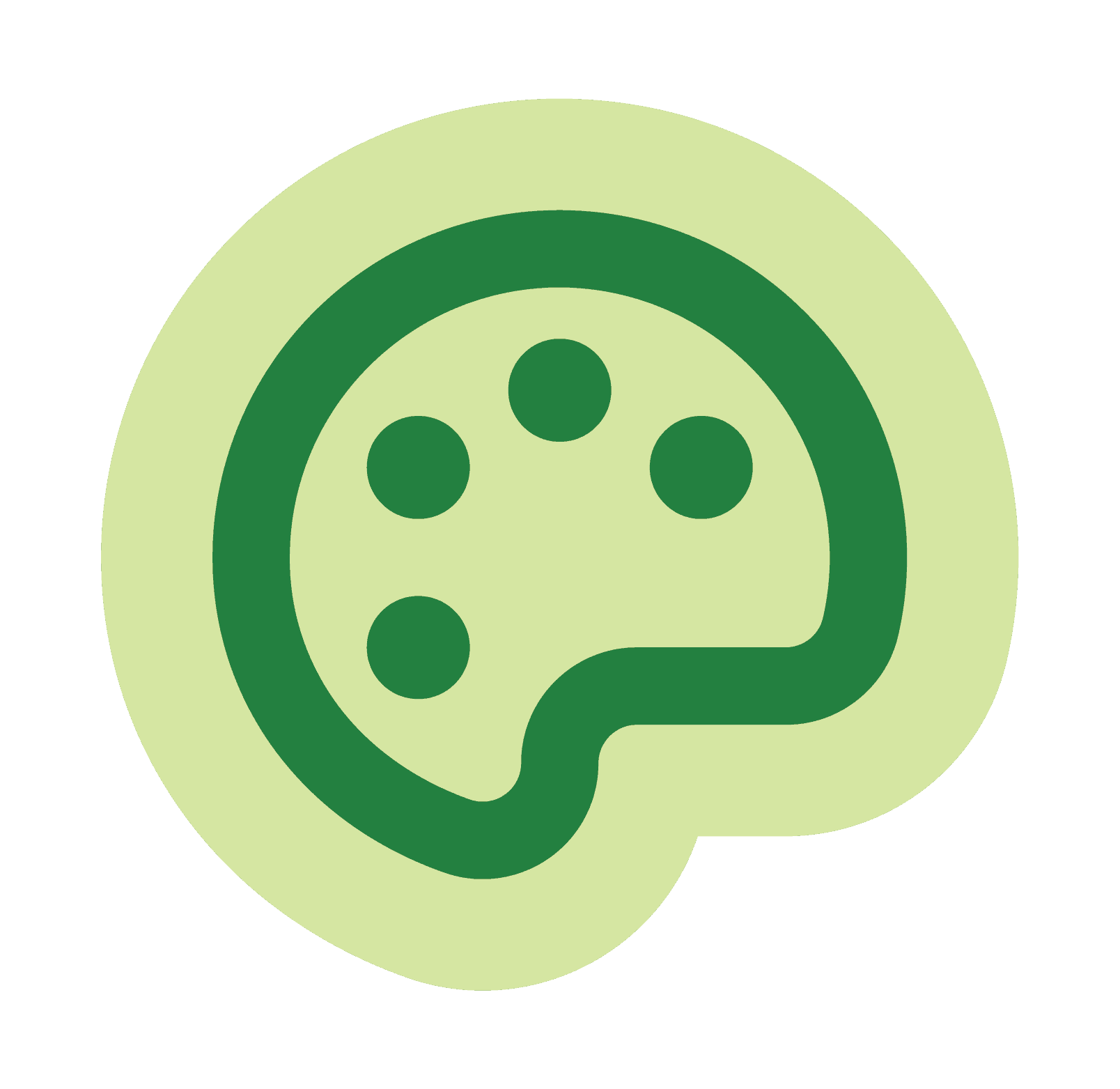 Earth icon representing custom print and design by Bendigo Graphics