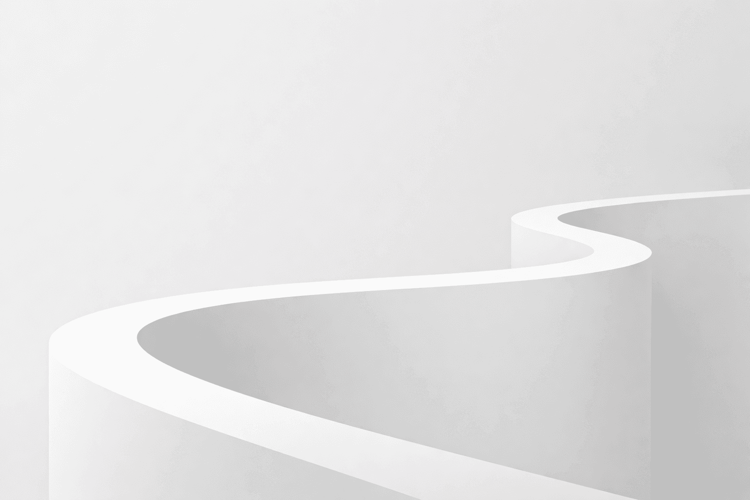 Dynamic picture of a cyclist riding downhill