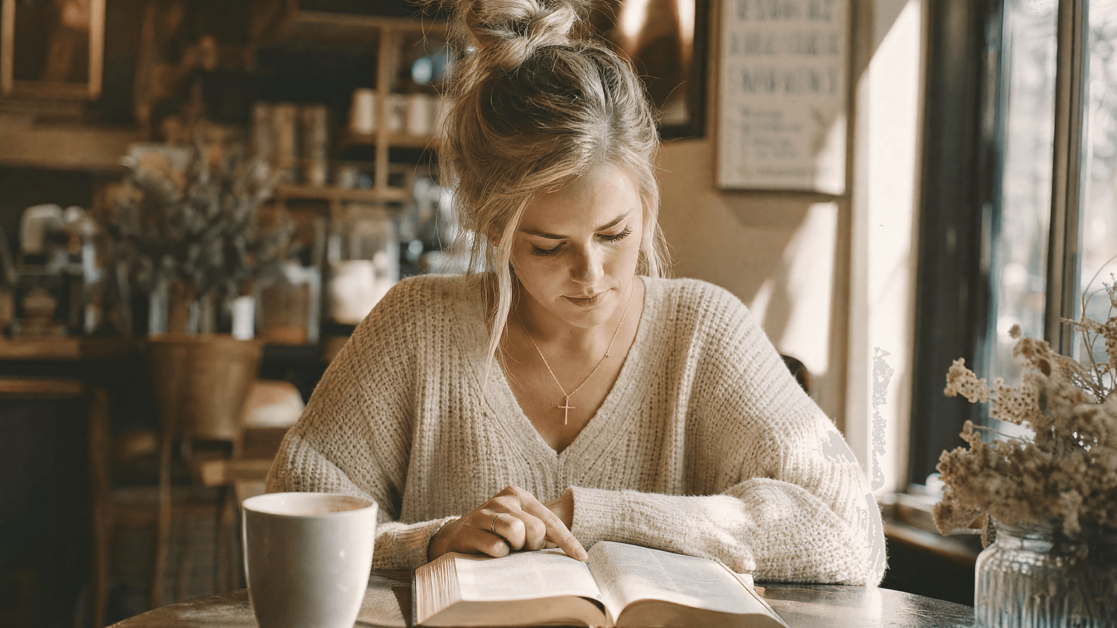 A woman thoughtfully writing notes, representing careful vetting and curation