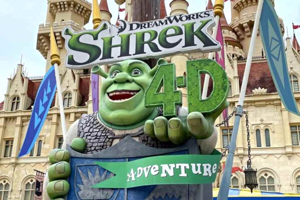 Shrek 4D Singapore Universal