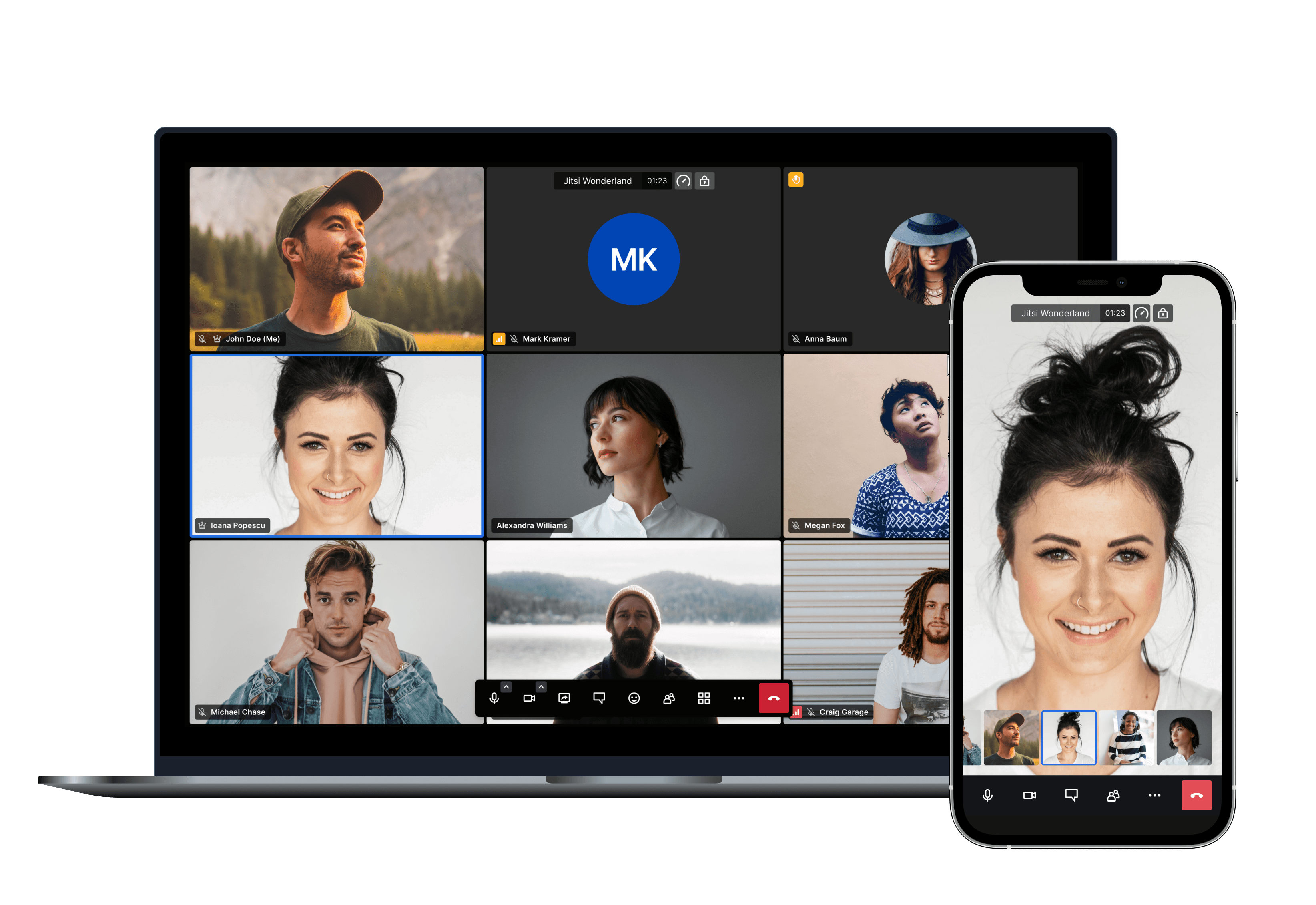 Jitsi meet video conferencing 