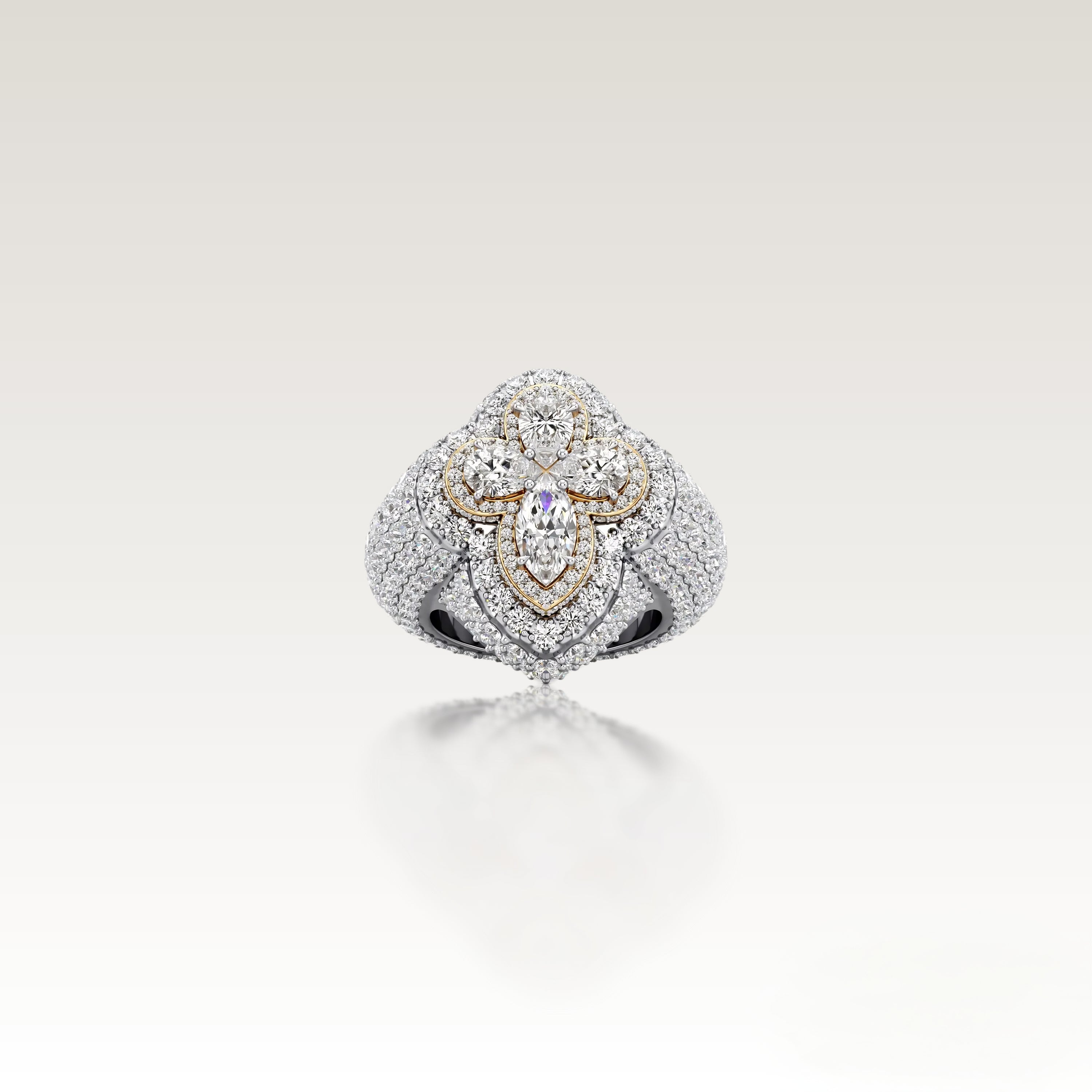 SAINT' Cross Ring image 2