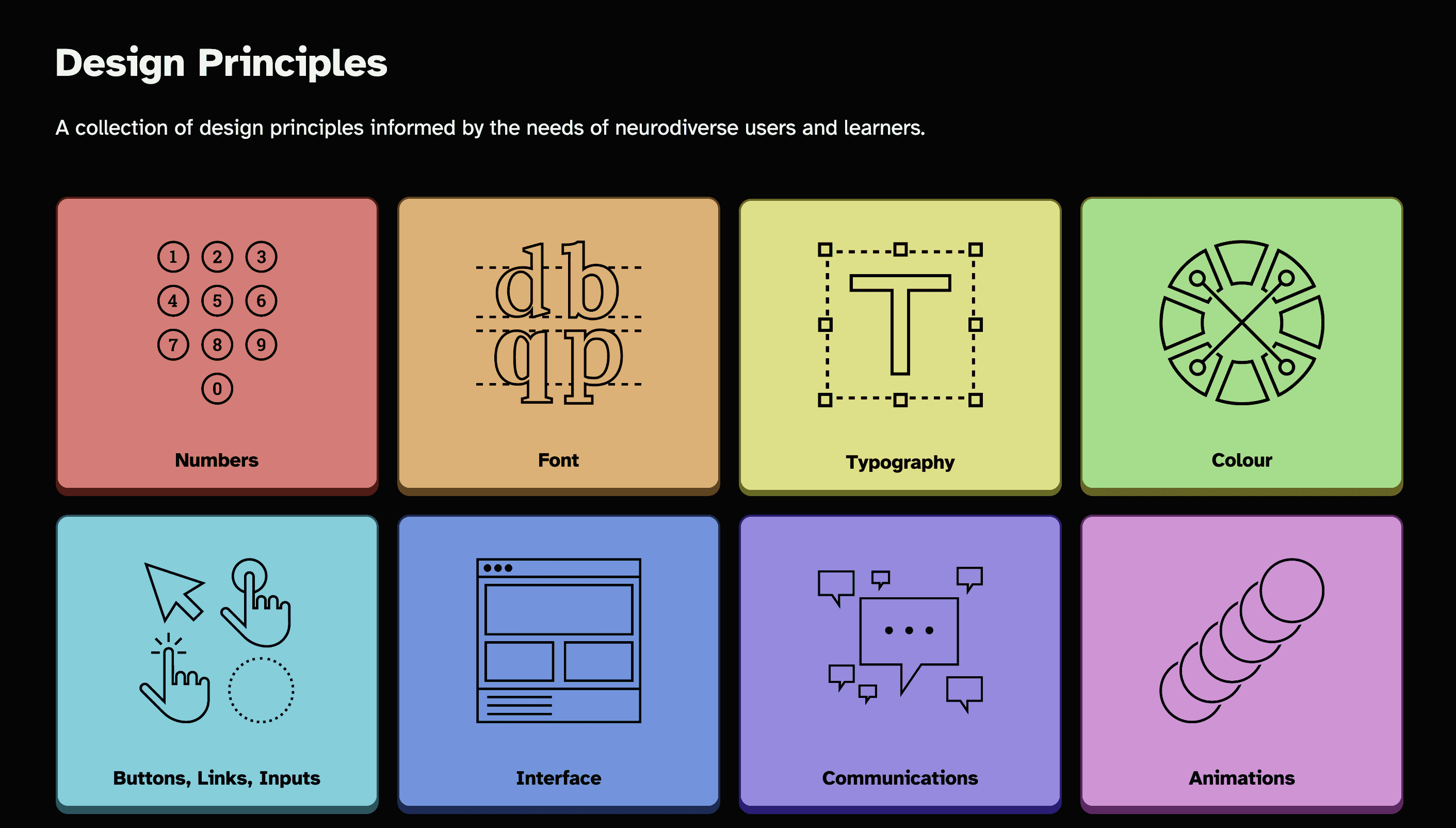 Neurodiversity Design System