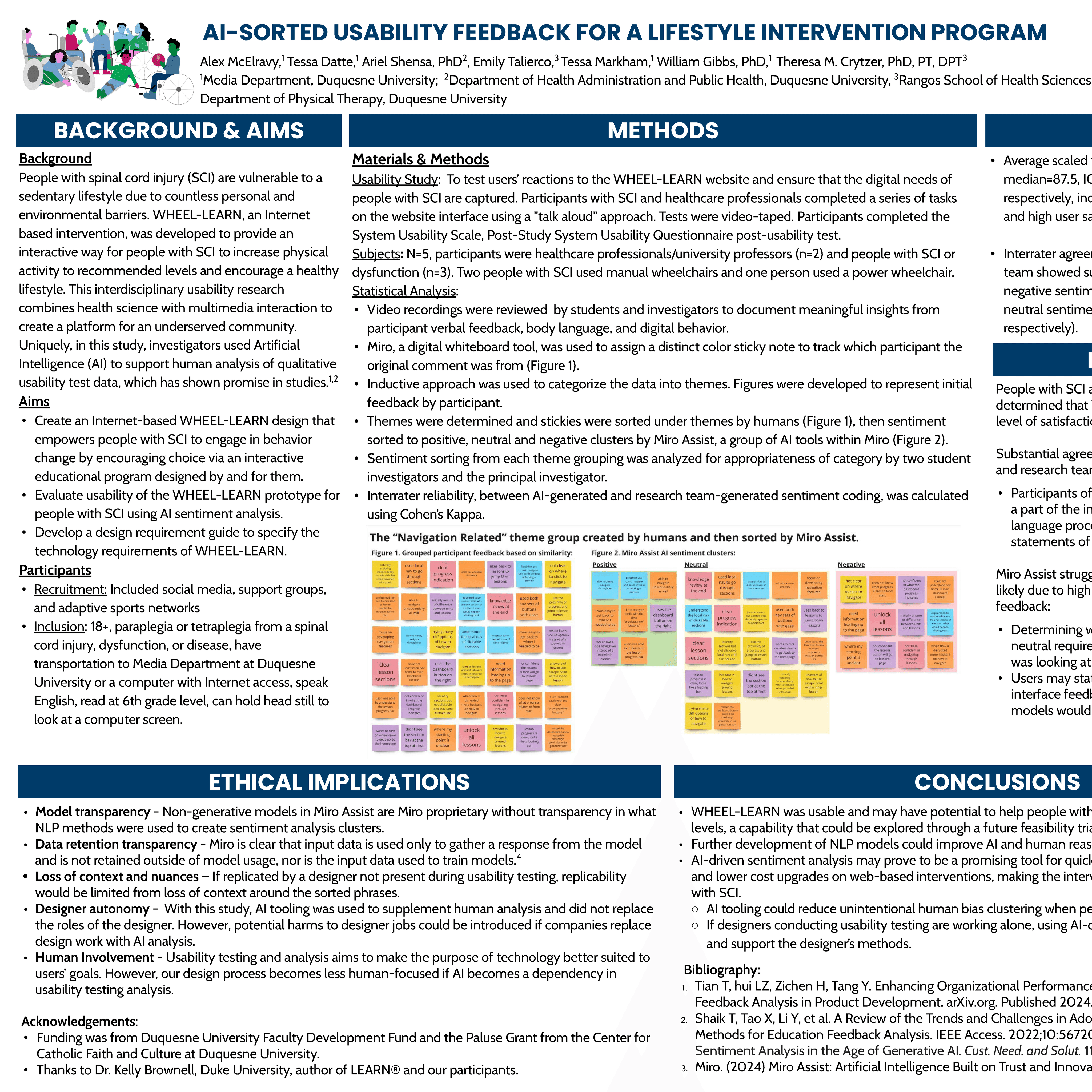 A thumbnail image of a scientific poster, with colorful sticky notes.