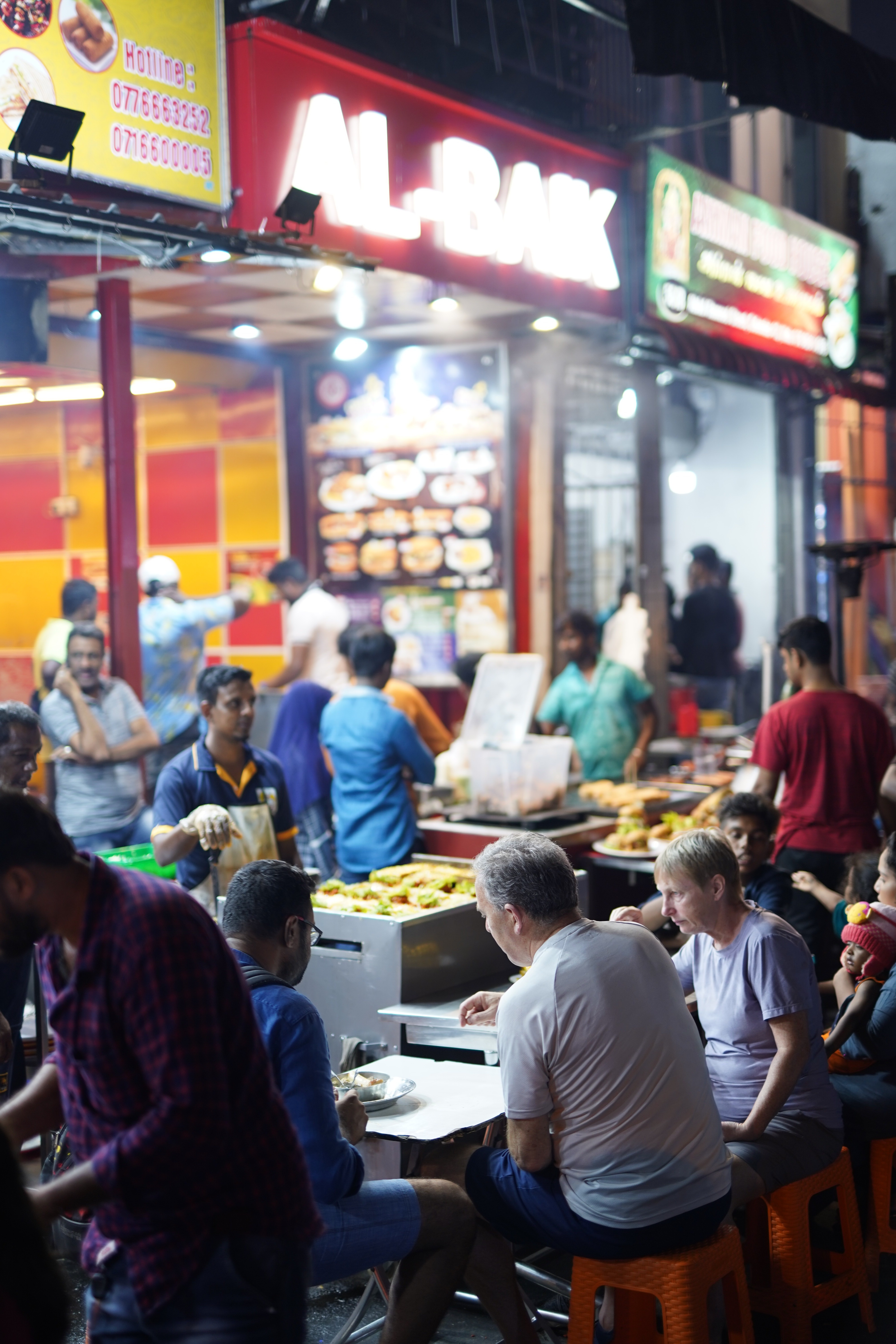 colombo night food market