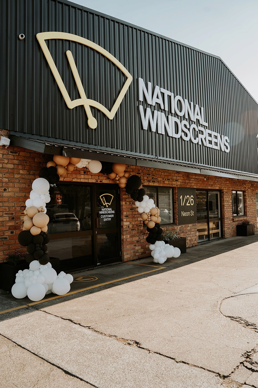New Storefront for National Windscreens at the opening event