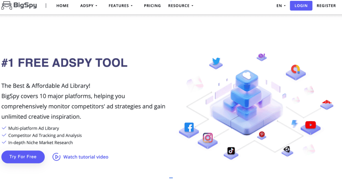 BigSpy ad spy platform