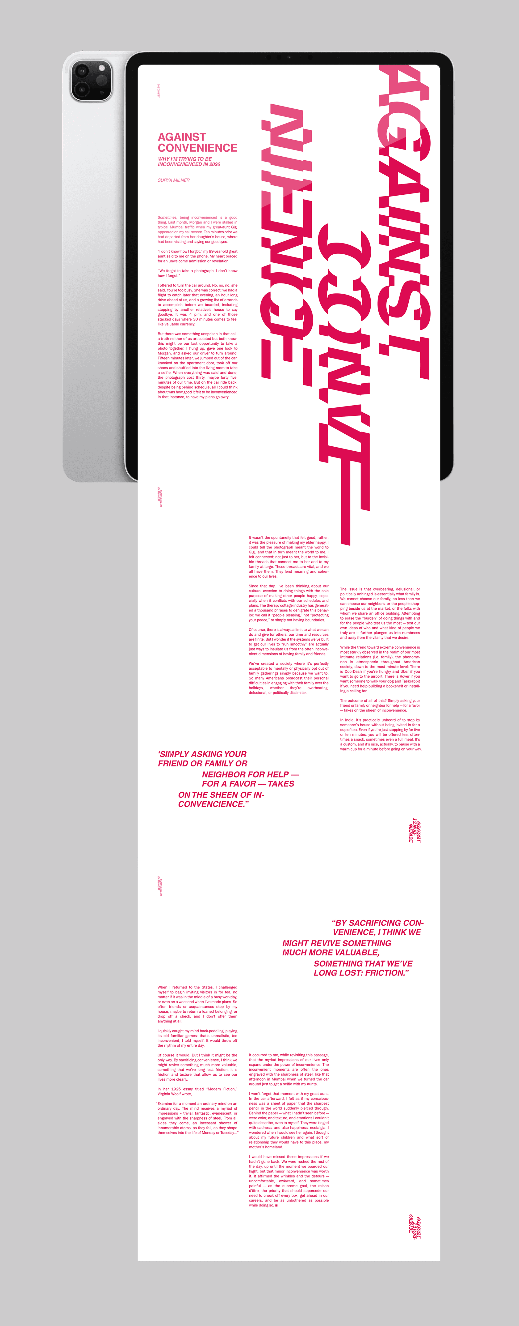 Digital spread