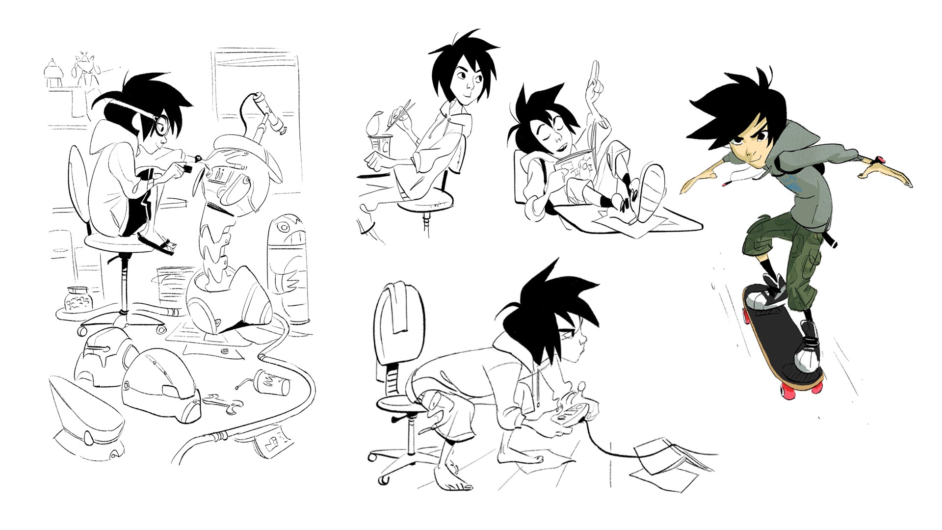 shiyoon kim character designs
