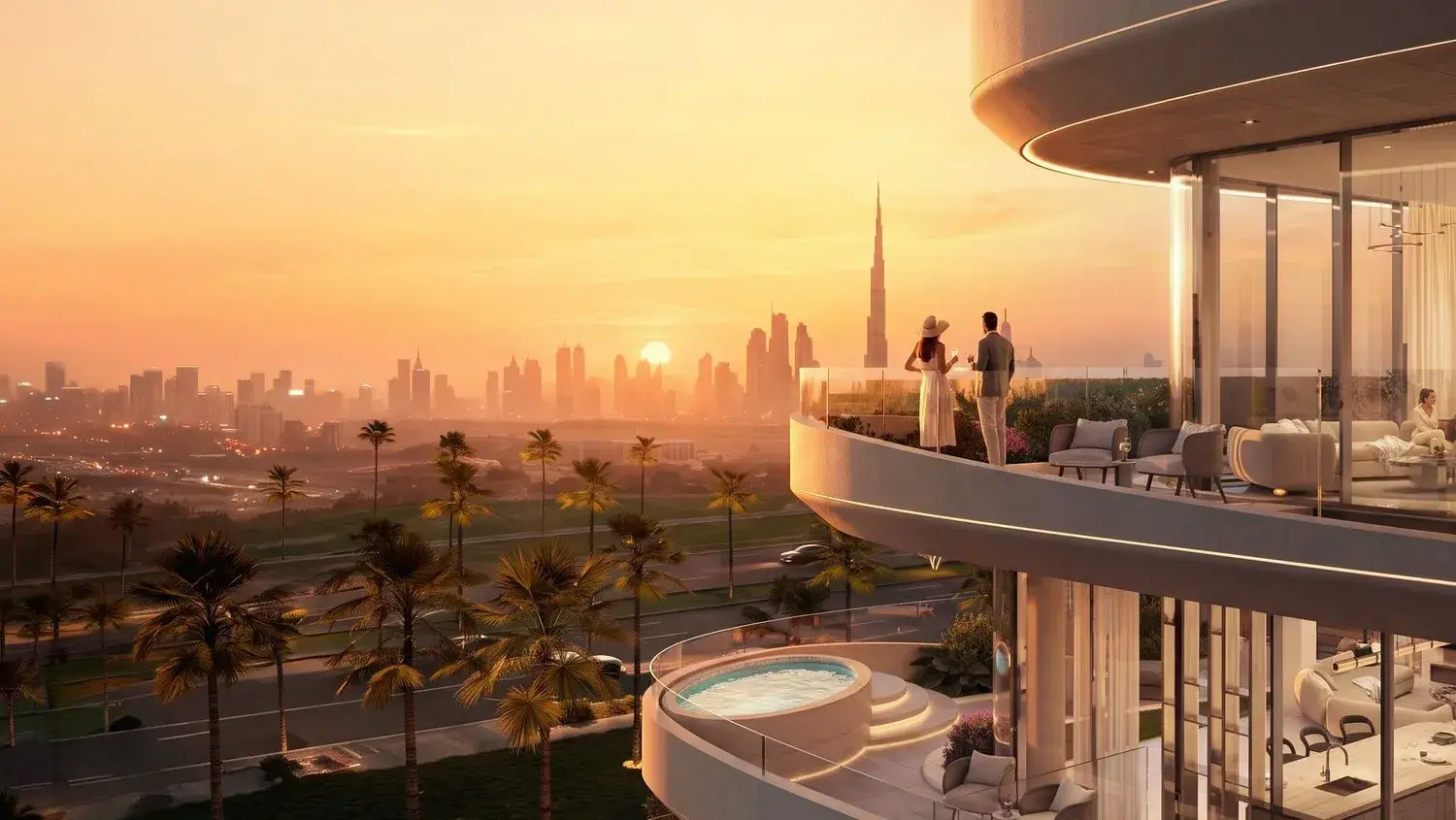 rabdan avenue balcony views