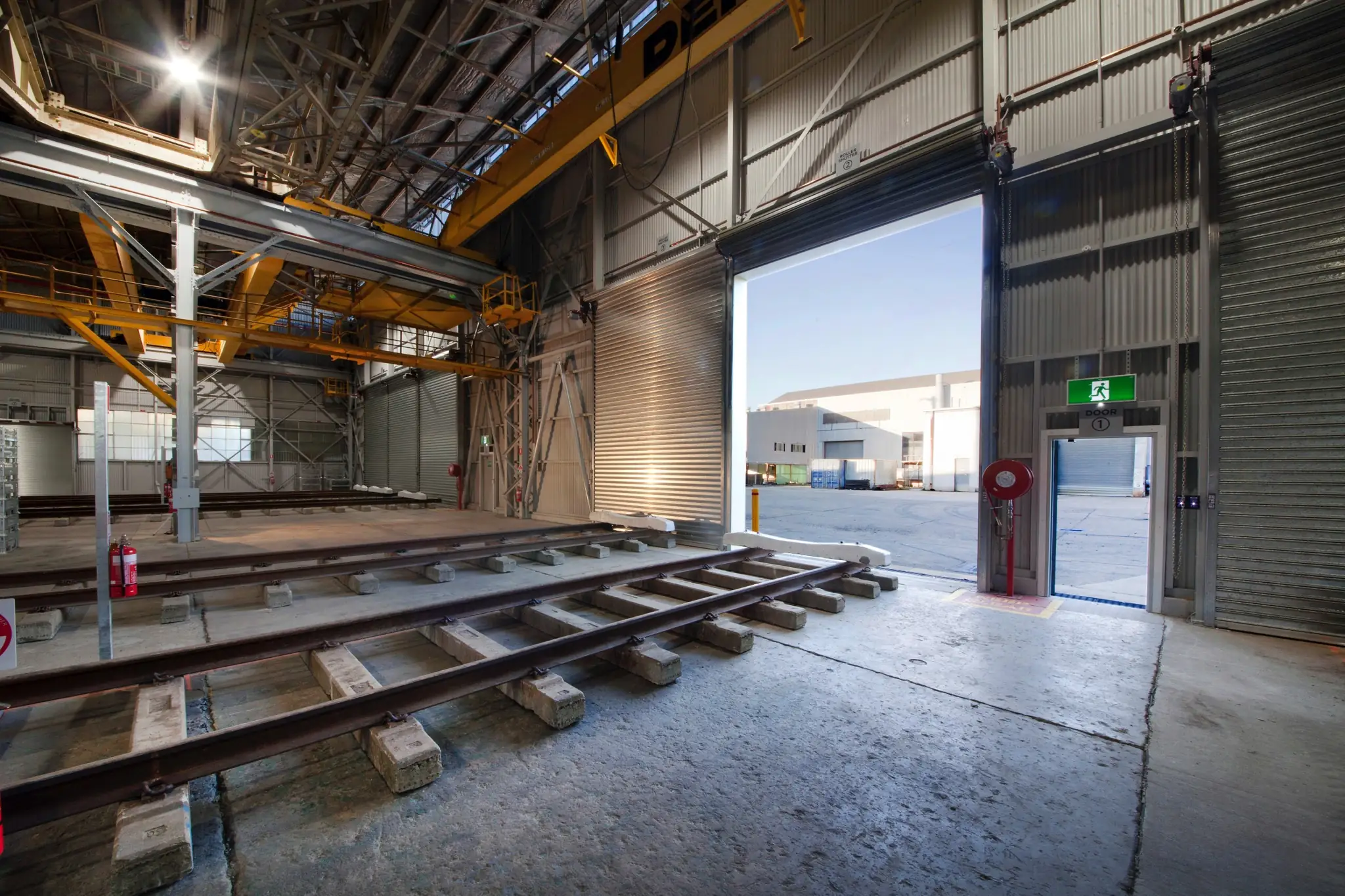 Works underway at Thirlmere on the Loop Line Upgrade Project.