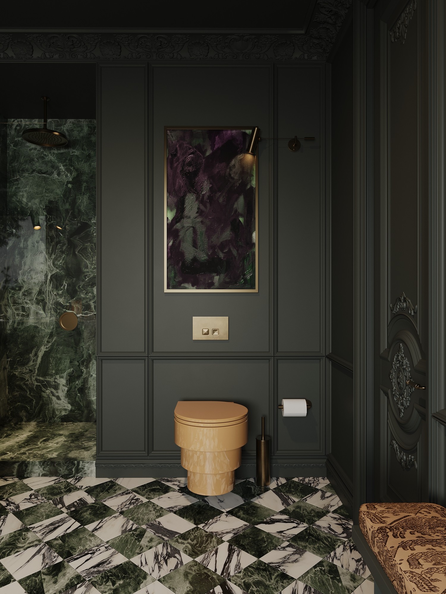 Lüks banyo tasarımı