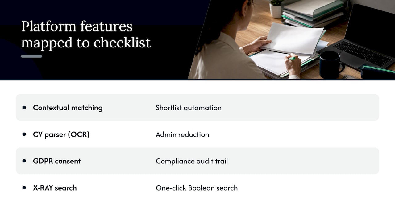 How does a consolidated platform support this playbook? — overview diagram