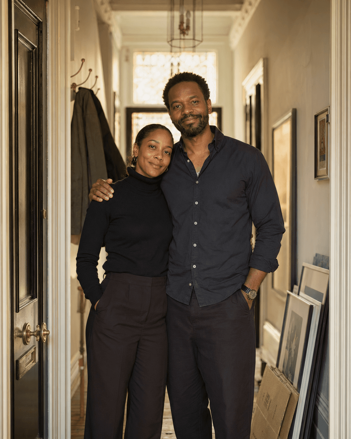 portrait photograph of a couple