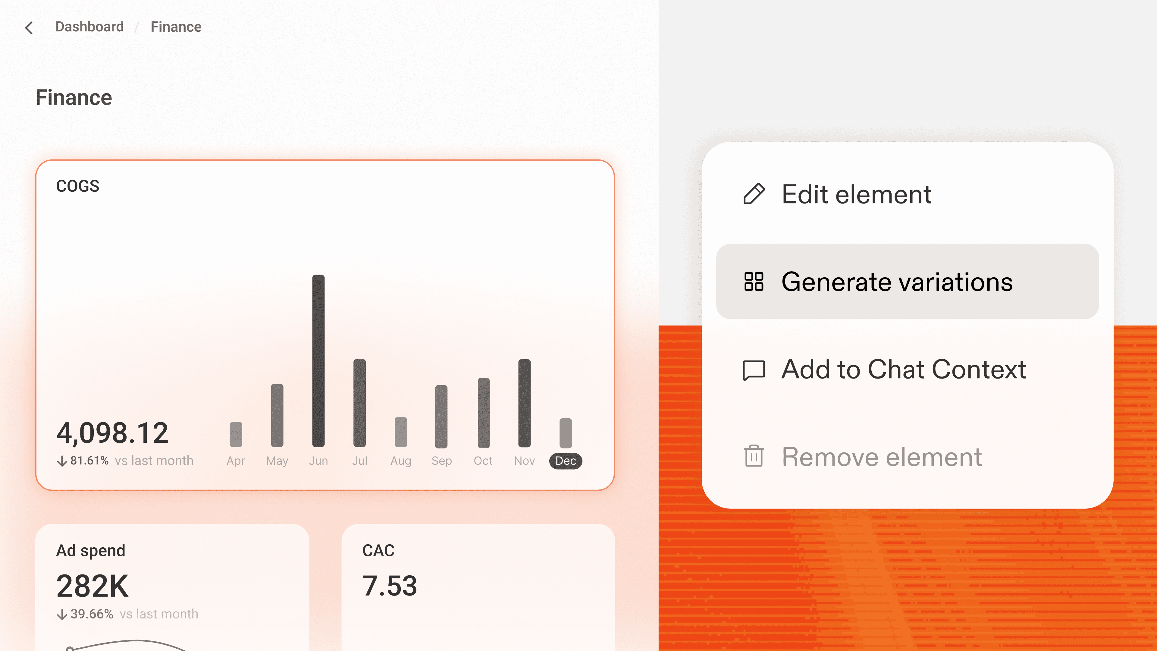 Component Variations: Explore More Paths Without Starting Over