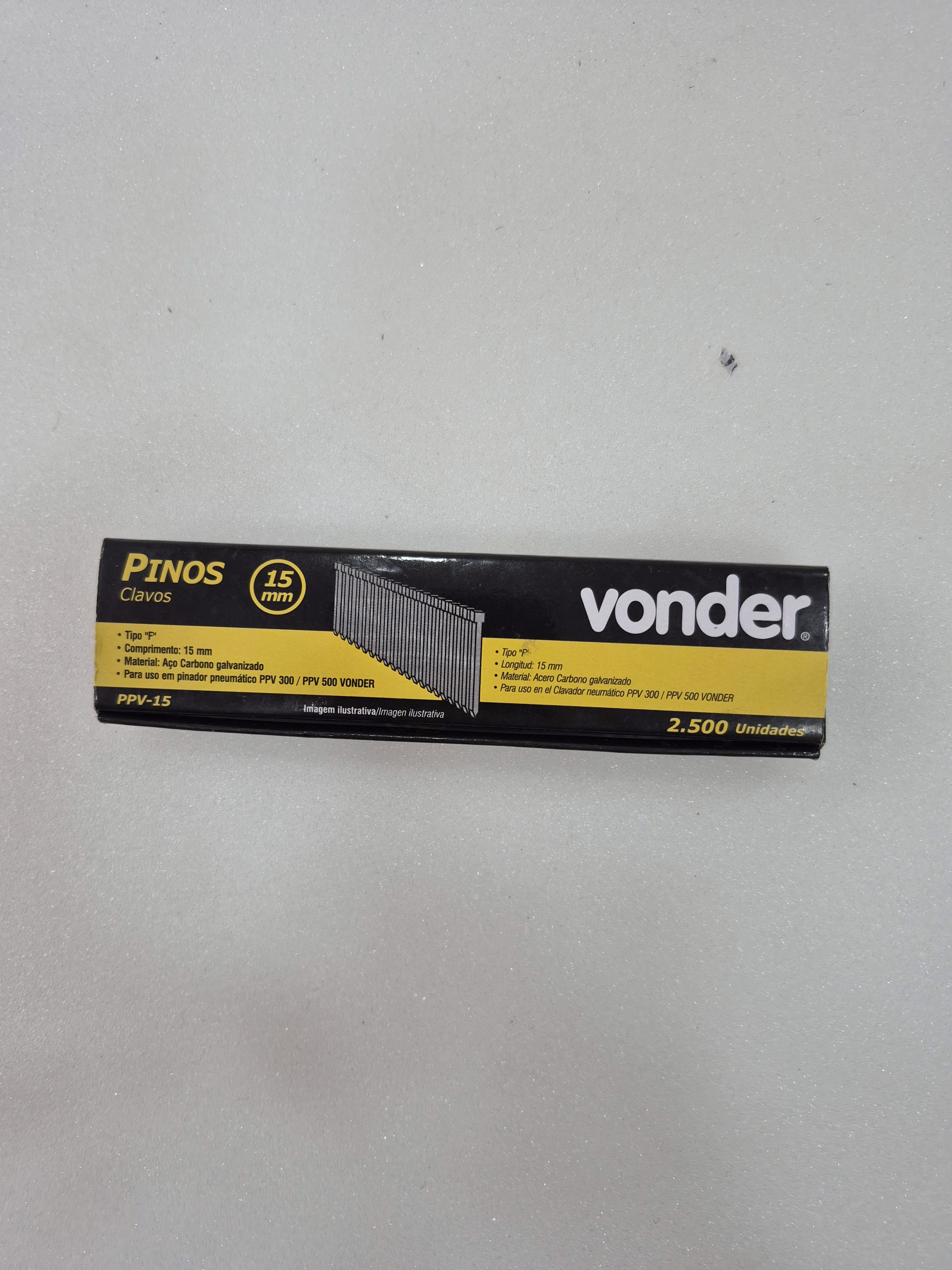 pinos vonde tipo f 15mm