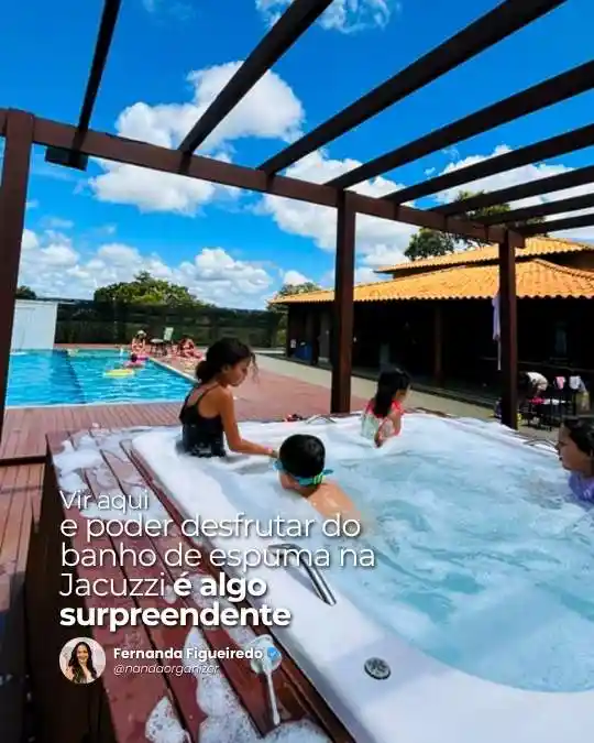 Jacuzzi com espuma - Sítio A&J