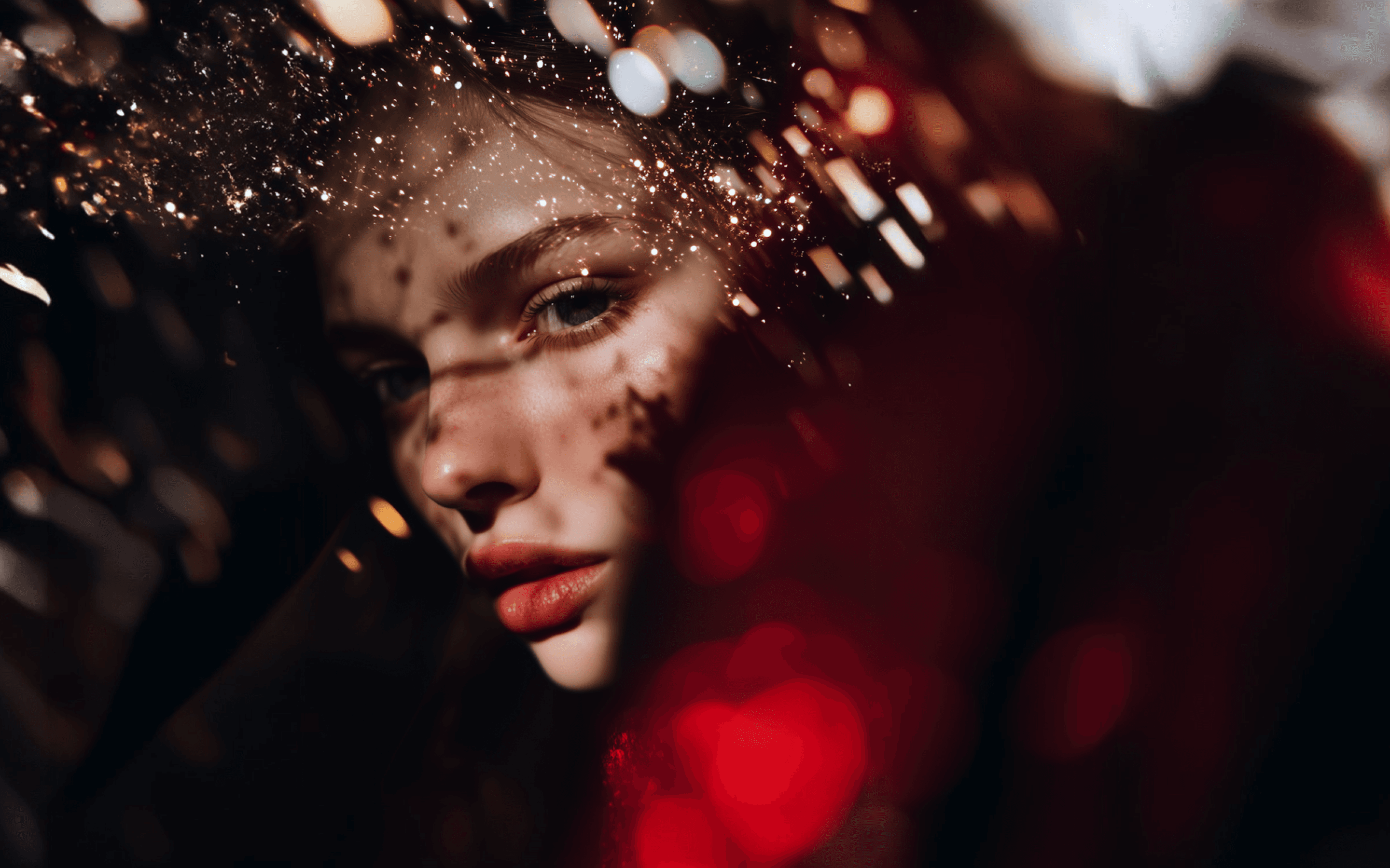 Beautiful girl – background image