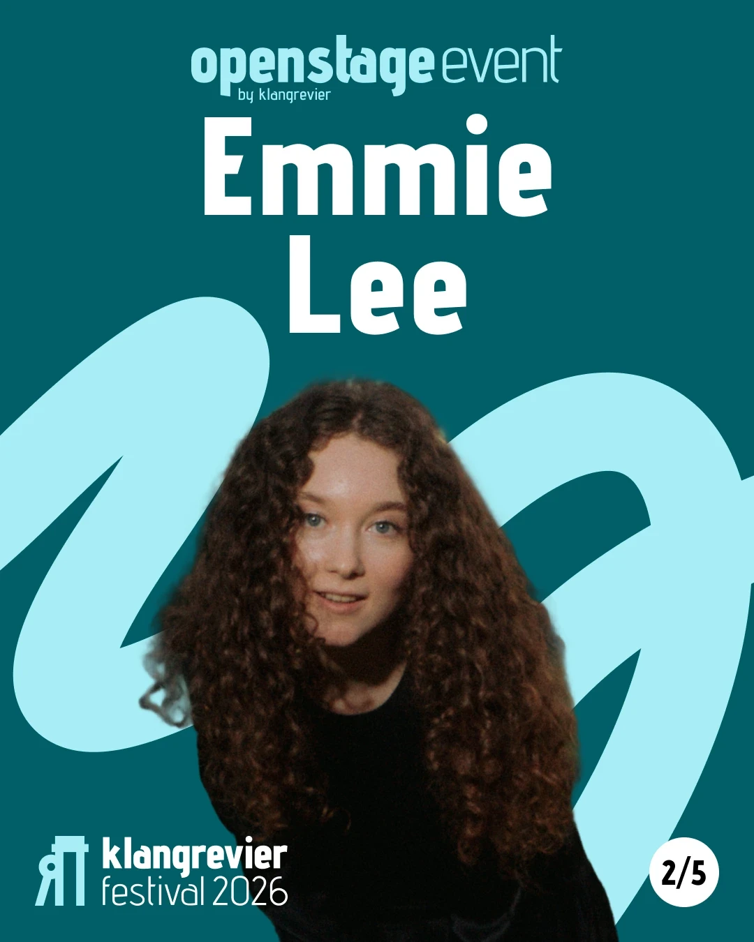 Künstlerin Emmie Lee spielt bei der klangrevier openstage