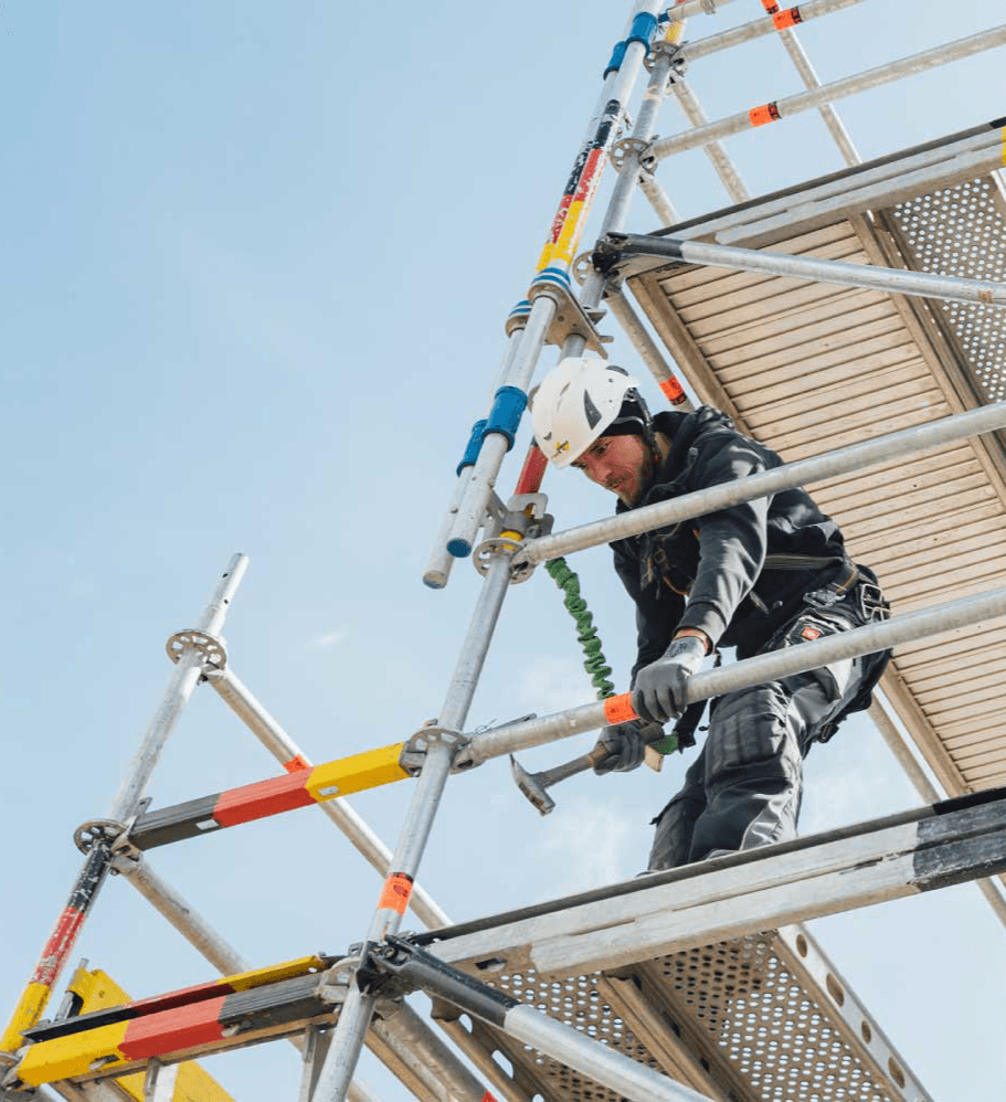 A person using laptop