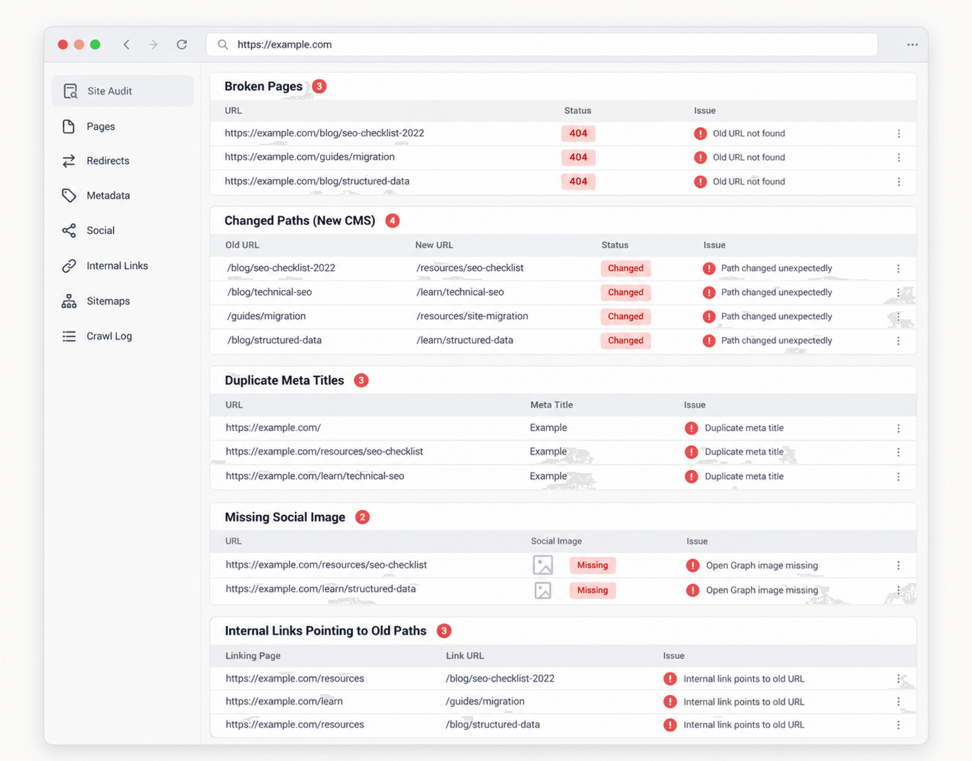 seo-migration-audit-before