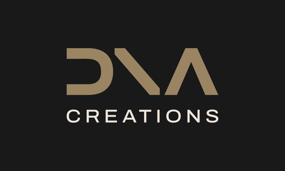 DNA Creations logo.