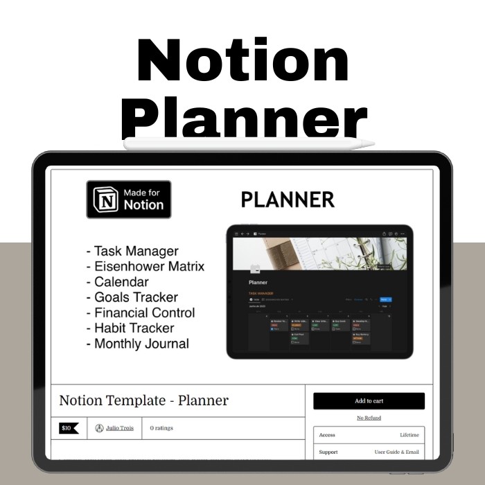 Notion Template - Planner