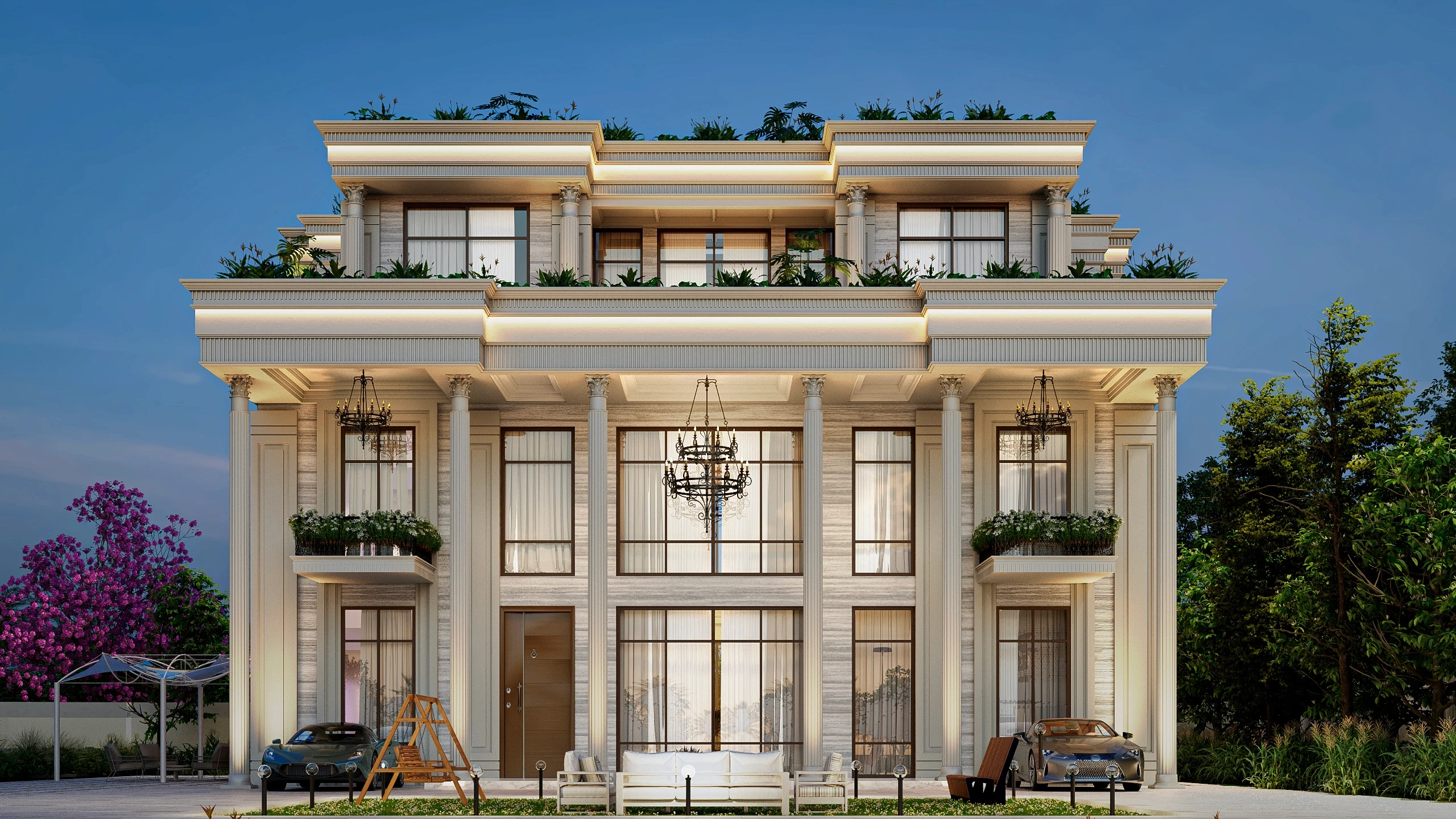 Mr.shivakumar villa architecture design