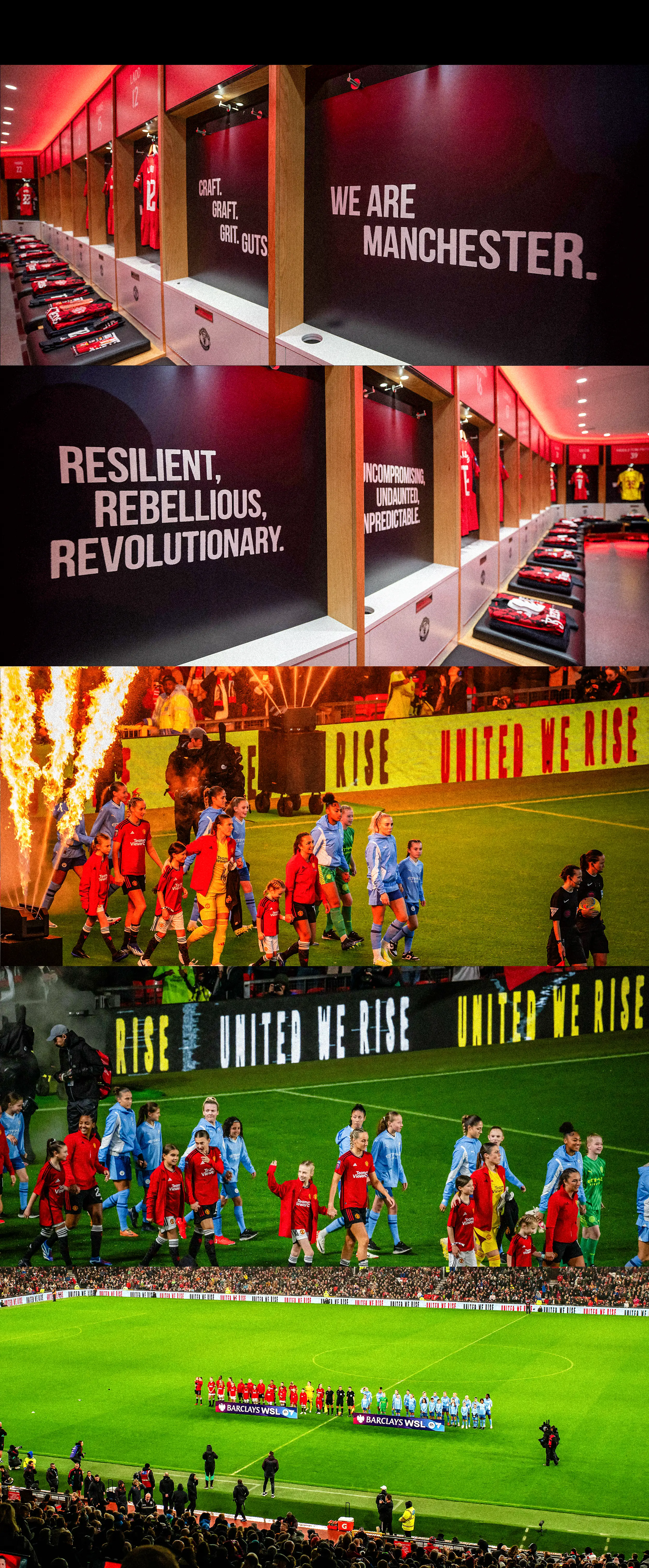 Matchday environment, Old Trafford